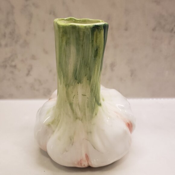 Vintage Vietri Garlic Vase Made in Italy 8984 - Picture 3 of 8